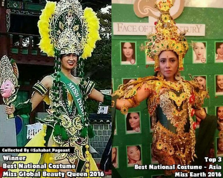 Kostum Rancangan ARQ Cirebon Menjadi Winner Best National Costume di Korea Selatan