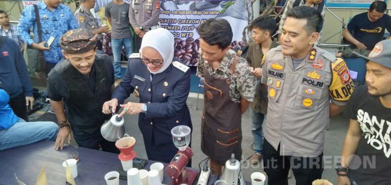 Pegiat Kopi Cirebon Gelar Aksi Solidaritas di Polres Cirebon Kota, Ini Kata Kapolres