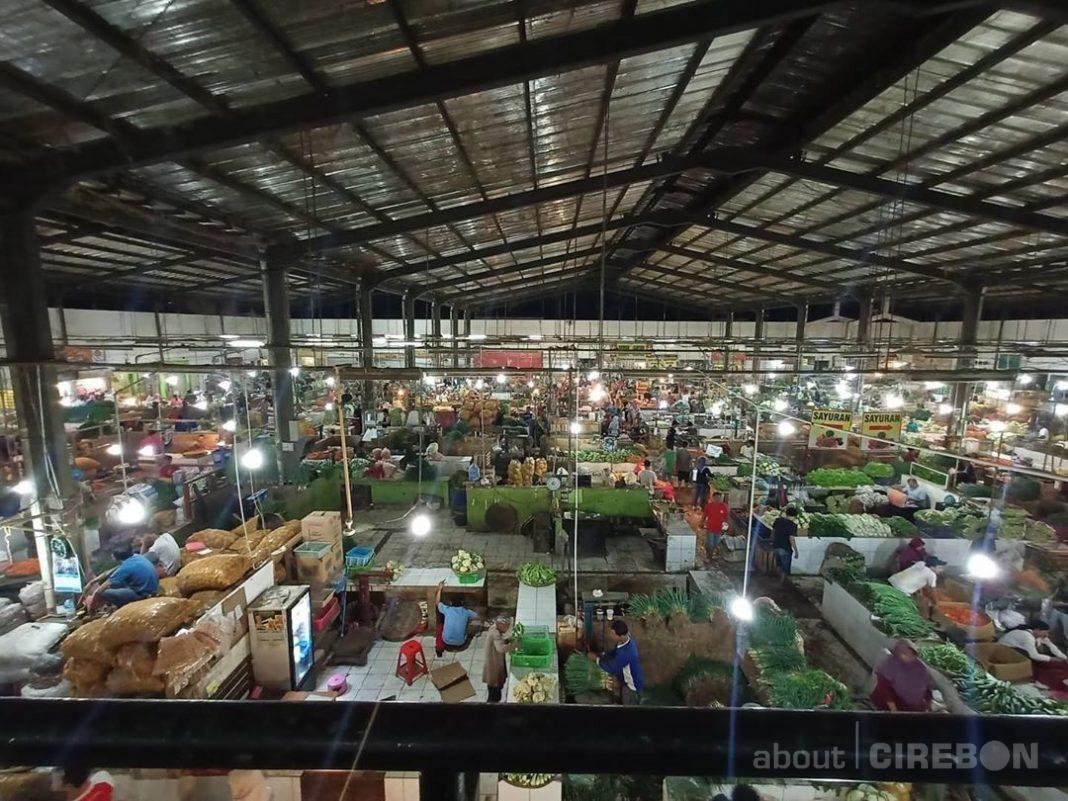  Pasar  di Kota dan Kabupaten Cirebon  Tetap Buka Seperti Biasa