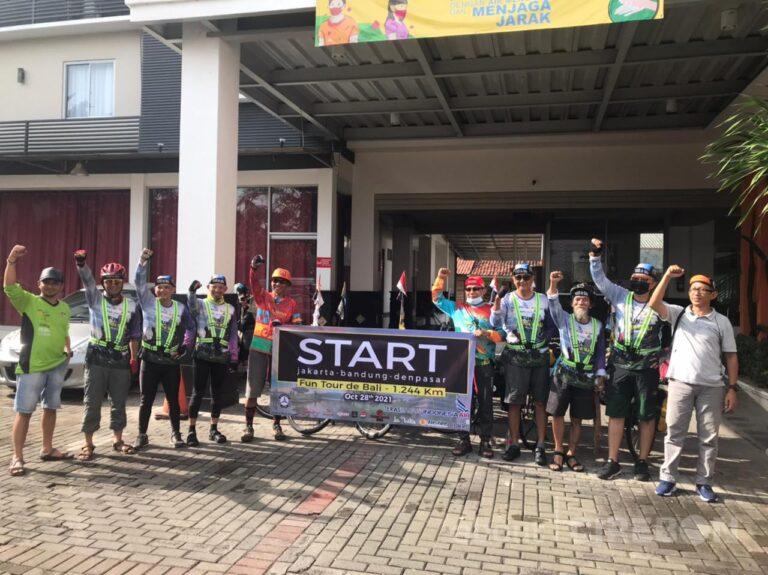 Peringati Hari Sumpah Pemuda, Fun Tour de Bali dengan Bersepeda