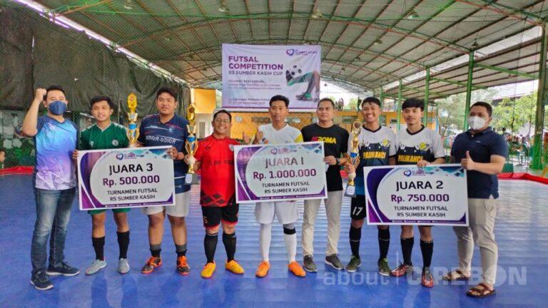 Jalin Kemitraan, RS Sumber Kasih Cirebon Gelar Kompetisi Futsal