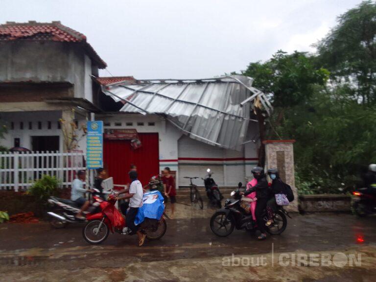 Angin Puting Beliung di Kecamatan Gebang, 46 Rumah Warga Rusak