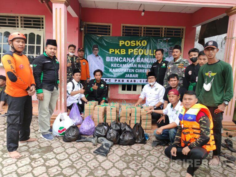Peduli Banjir Waled, DPC PKB Kabupaten Cirebon Dirikan Posko