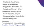 Info Loker : Trans Studio Mini Cirebon