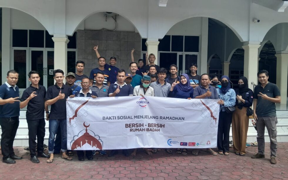 Jelang Ramadan, Cordela Hotel Cirebon Lakukan Bersih-bersih Rumah Ibadah