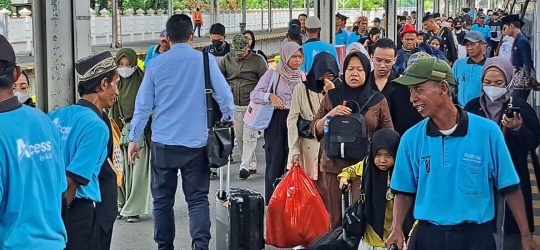 Arus Balik Lebaran 2024, Penumpang KA di Wilayah Daop 3 Cirebon Masih Tinggi
