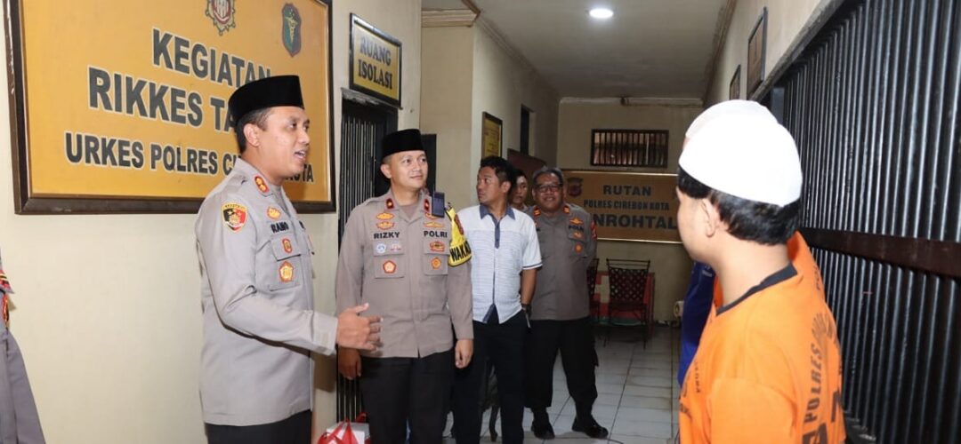 Kapolres Cirebon Kota Gelar Halalbihalal Bersama Tahanan