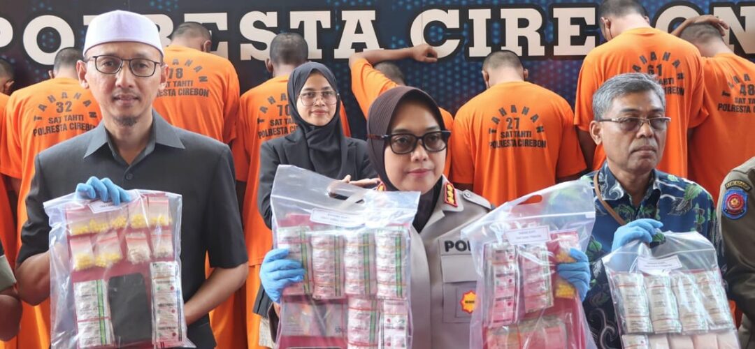 Polresta Cirebon Berhasil Ungkap 12 Kasus Sabu-sabu Sepanjang Maret – April 2024
